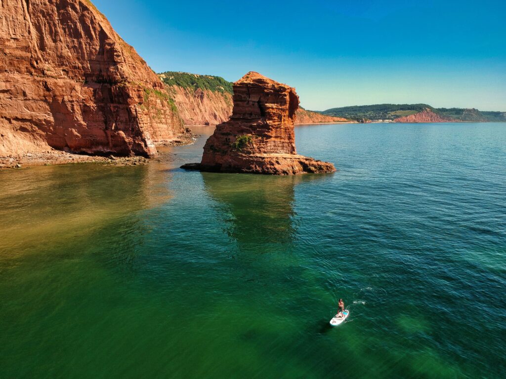 Water Activities in Arizona. Water and rocks